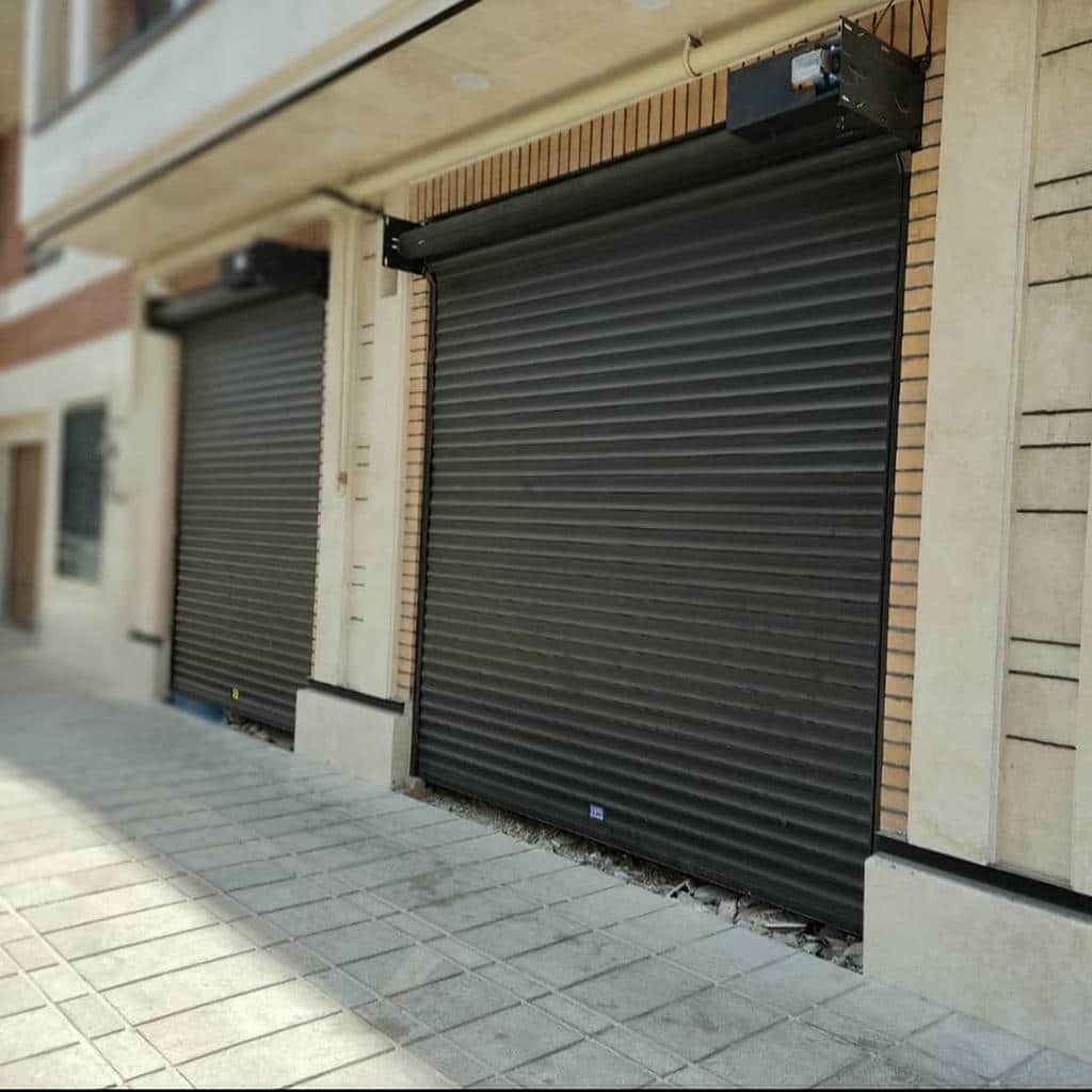 کرکره برقی آلومینیومی پارکینگ استان اردبیل