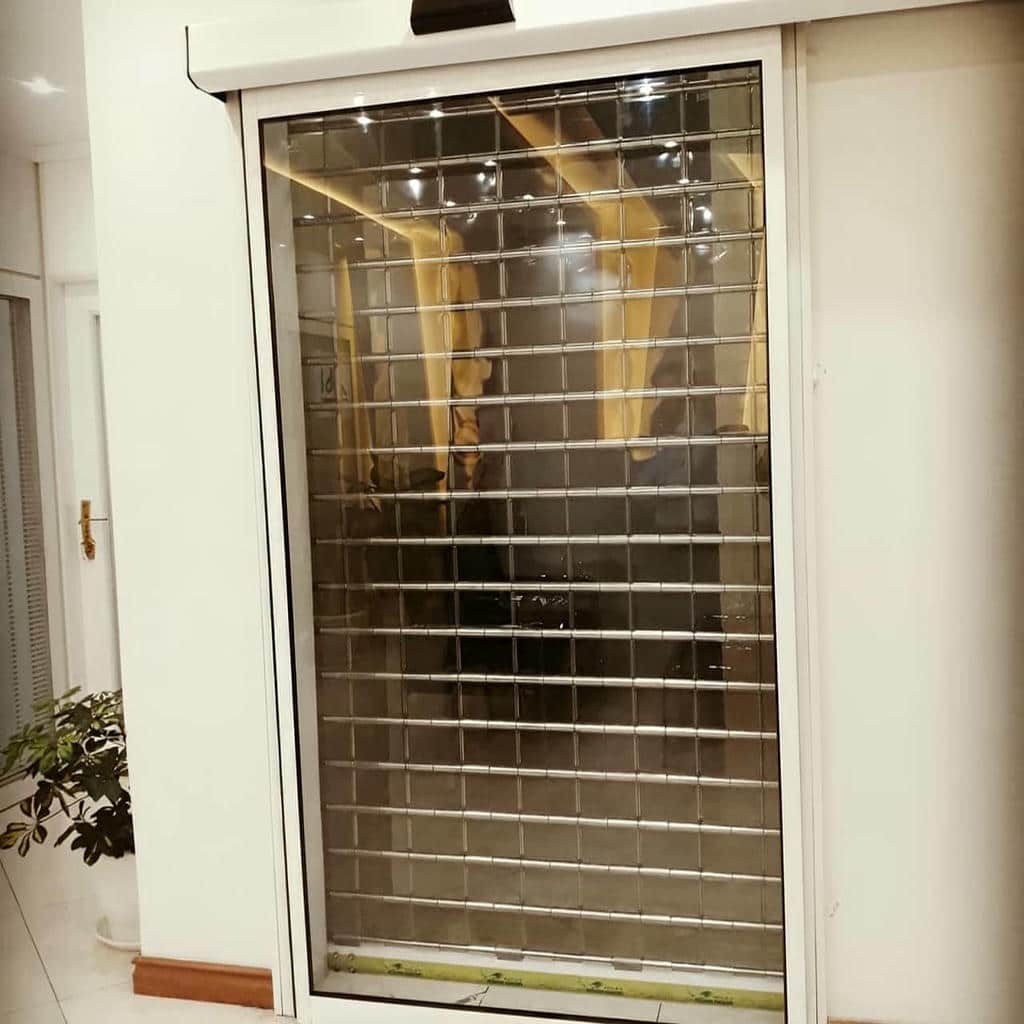 کرکره برقی ریموت دار پارکینگ مسکونی در استان خراسان شمالی