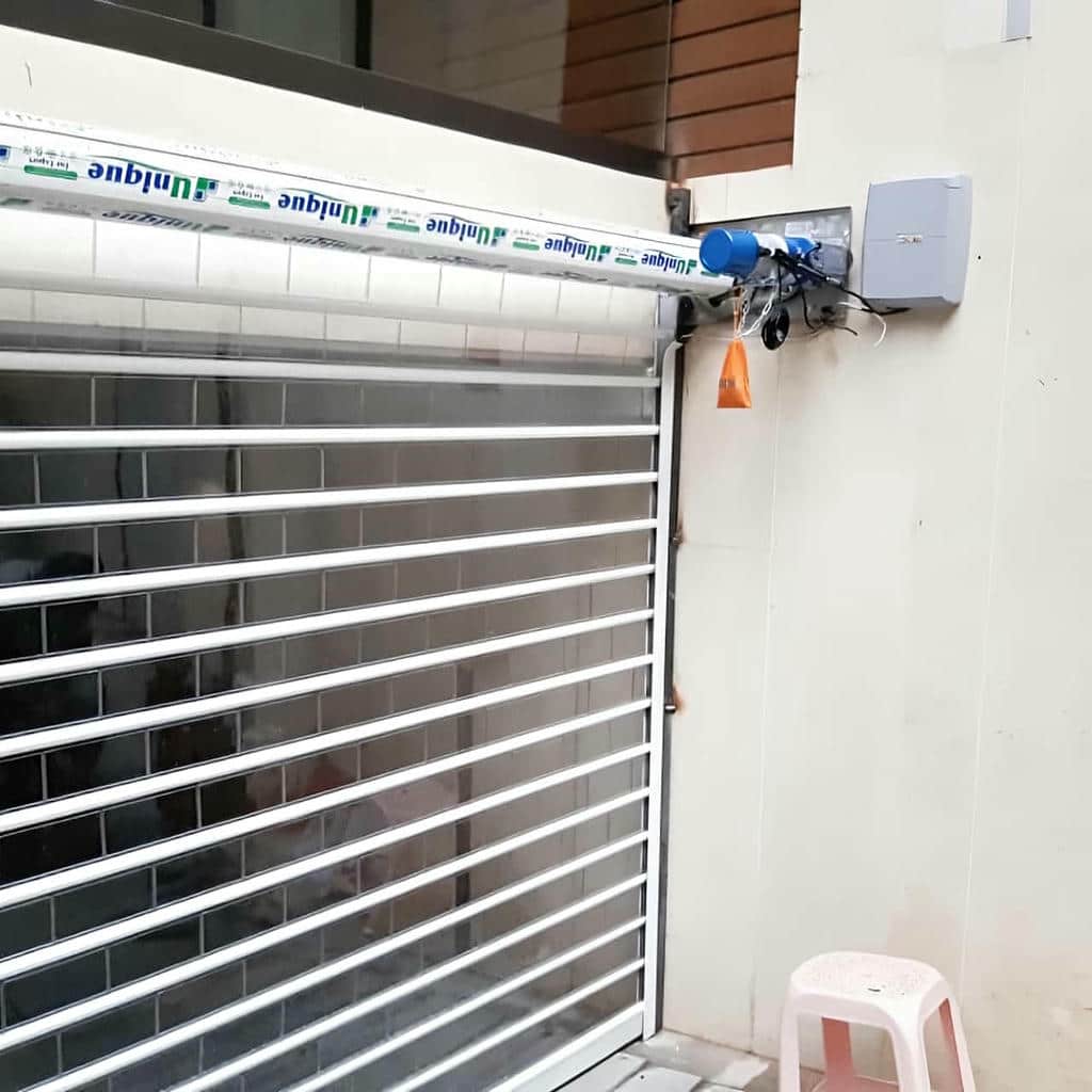 کرکره ریموت دار برای پارکینگ مسکونی استان یزد