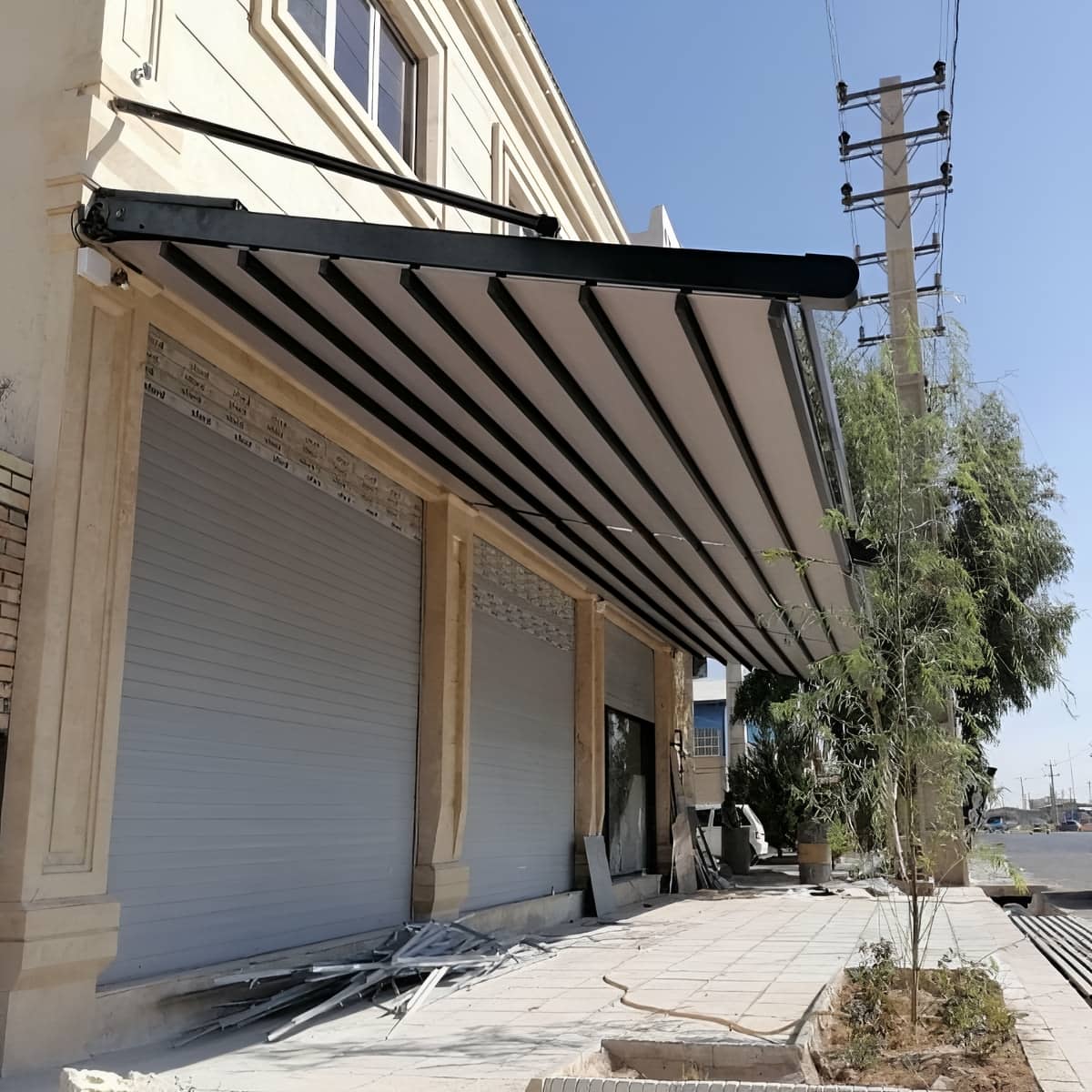 مرکز فروش سایبان برقی کم‌عرض در استان مازندران