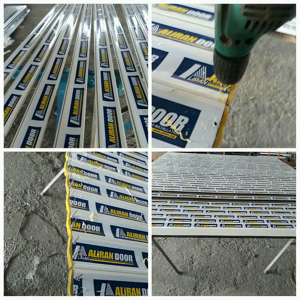 کرکره برقی آلومینیومی ورودی مغازه در زنجان مرکز تخصصی فروش کرکره برقی در زنجان و حومه